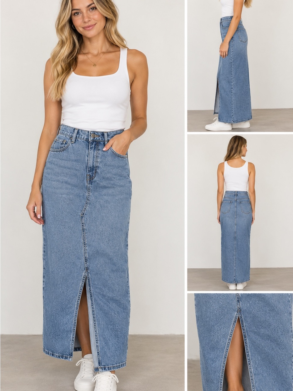 Altar’d State Denim Skirt